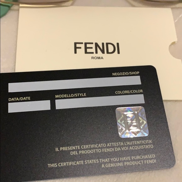 Fendi Butterfly Sunglasses - Picture 2 of 9